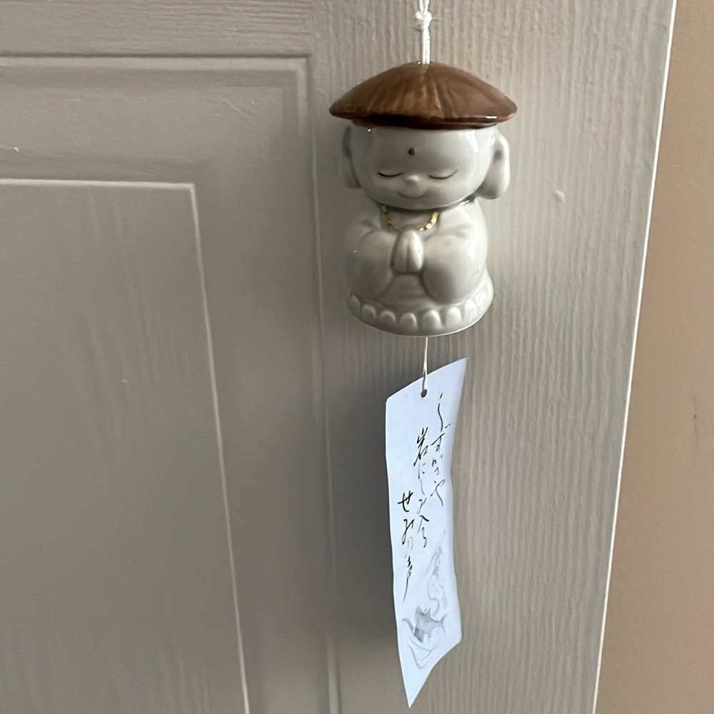Small Buddha windchime meditation decor